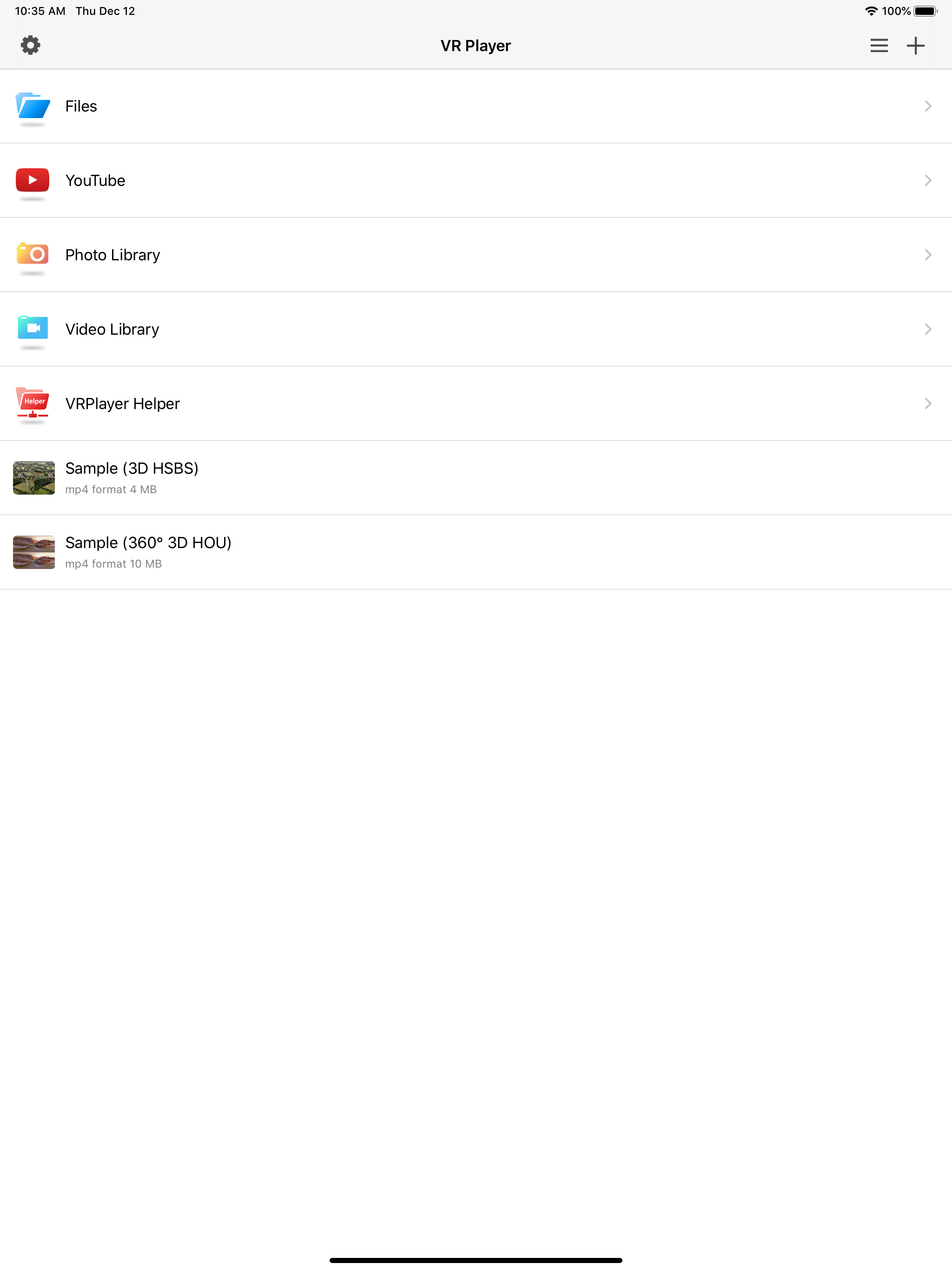 VRPlayer Pro : 2D 3D 360°Video screenshot 8