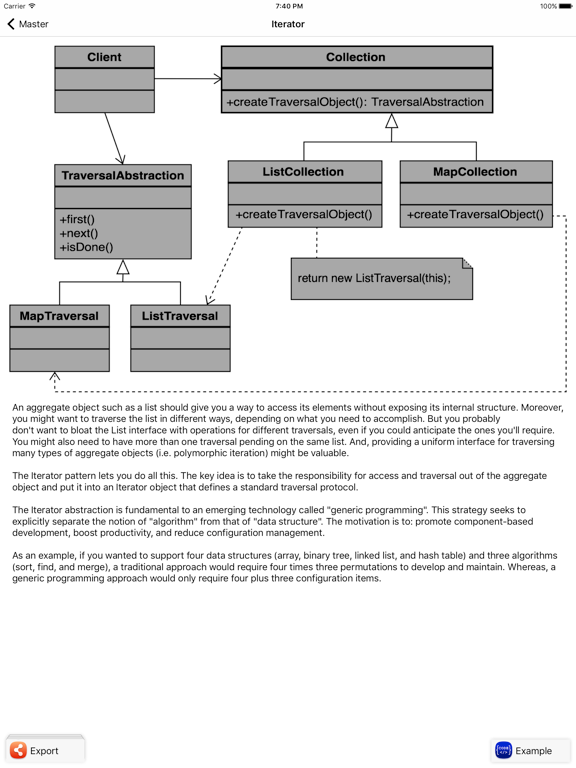 Screenshot #5 pour Design Patterns by Example