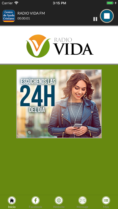 Vida FM Screenshot
