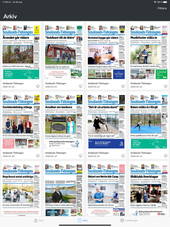 Screenshot #5 pour Smålands-Tidningen e-tidning