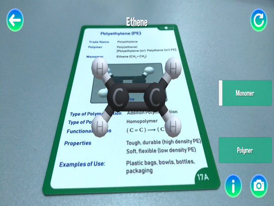 Dat Thin Pone Chemistry AR iPad screenshot 3 - Education app