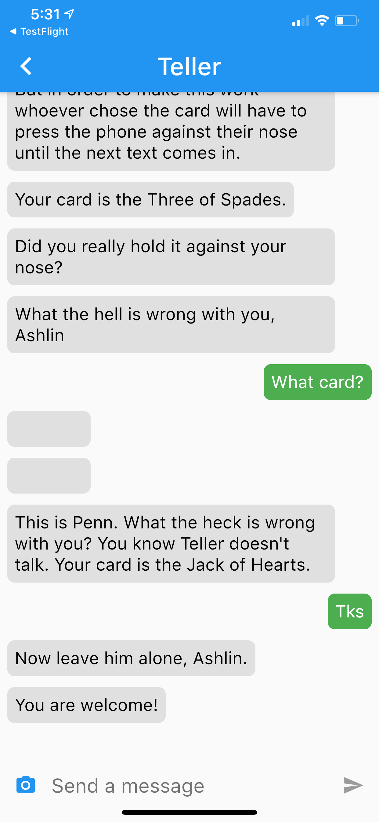 Penn & Teller Magic Chat screenshot 3