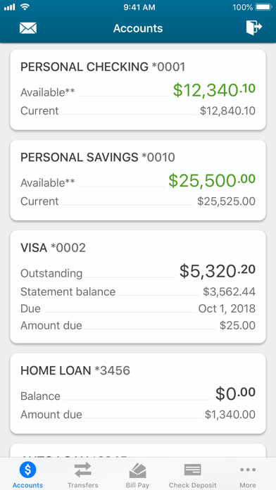 Mobile Sharonview FCU Screenshot