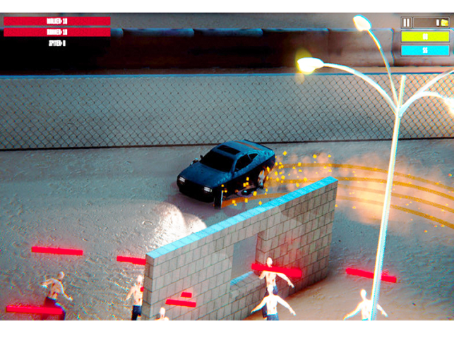 ‎Car Derby Zombie Crusher Games Screenshot