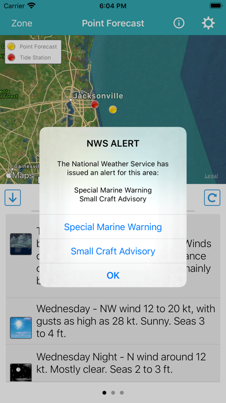 NOAA Marine Forecast & Weather App Store screenshot 5