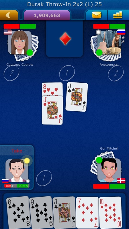 Online Durak LiveGames screenshot 2