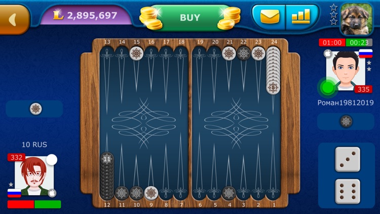 Online Backgammon LiveGames