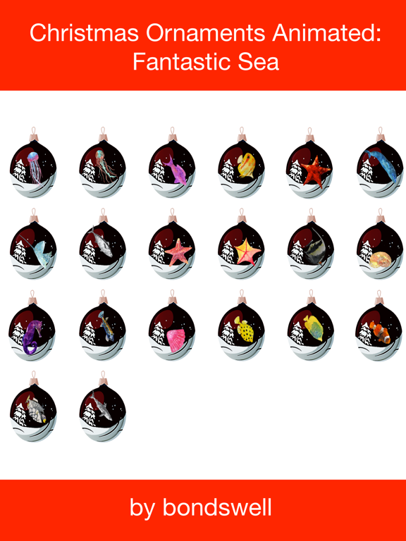 Screenshot #4 pour Christmas Animated - Fish