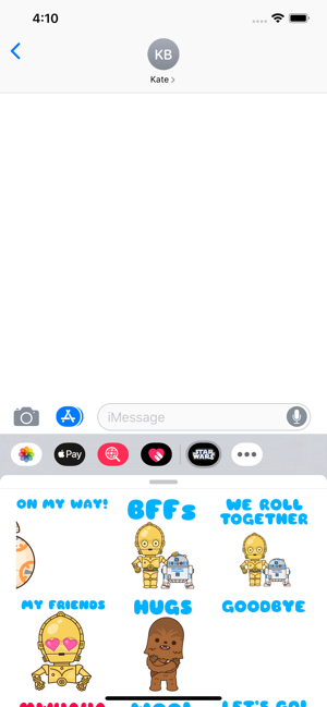 ‎The Rise of Skywalker Stickers Screenshot