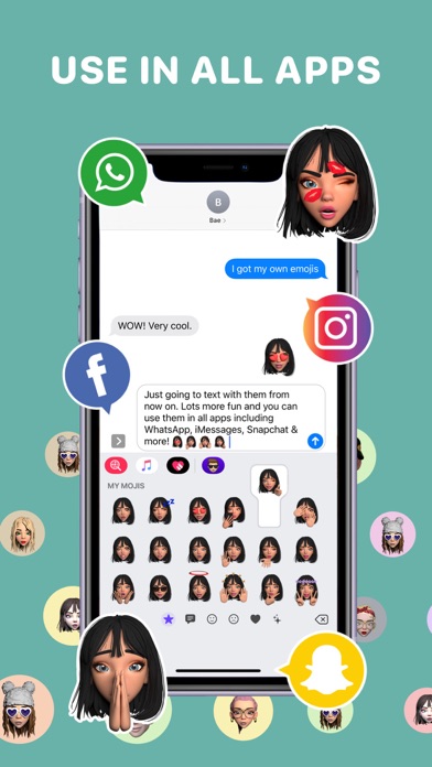 Moji Edit- Avatar Emoji Makerのおすすめ画像6