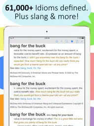 Idioms and Slang Dictionary ipad bilder 0