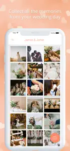 Wedding photo app by Wedbox screenshot #2 for iPhone