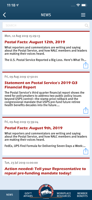 Nalc Contract 2017 Pay Chart