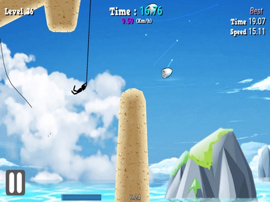 Screenshot #4 pour Rope Pull : Extreme Swing