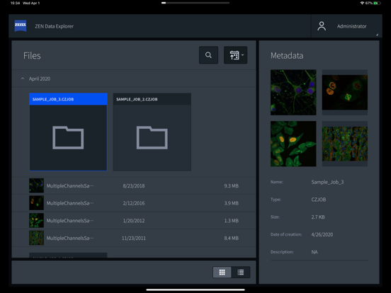 Screenshot #4 pour ZEN Data Explorer
