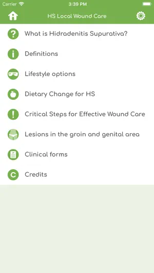 HSR Patients App screenshot 1