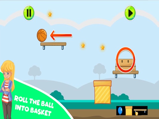 Screenshot #5 pour Roll In The Basket : Puzzle 2d