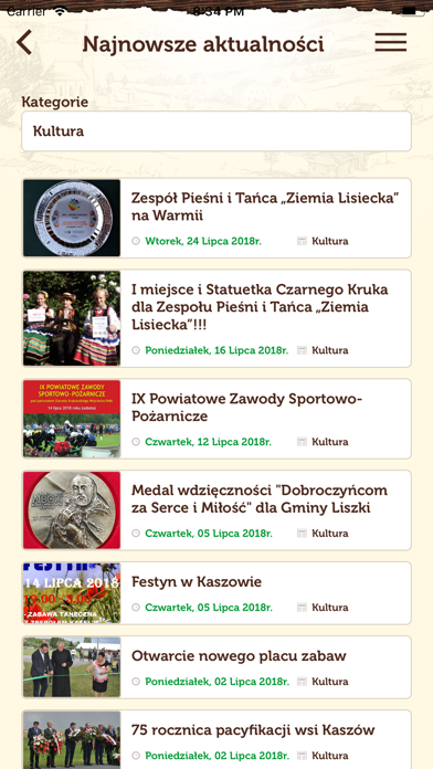 mGmina Liszki screenshot 2