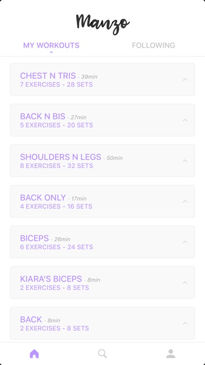 Manzo - The Fitness Network