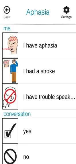 Game screenshot SmallTalk Aphasia Male apk