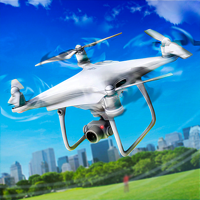 Dörtlü Drone Uçuş Simulator 3D