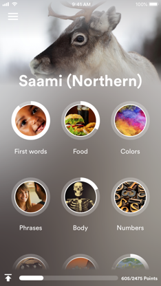 Learn Saami (Northern) screenshot 1