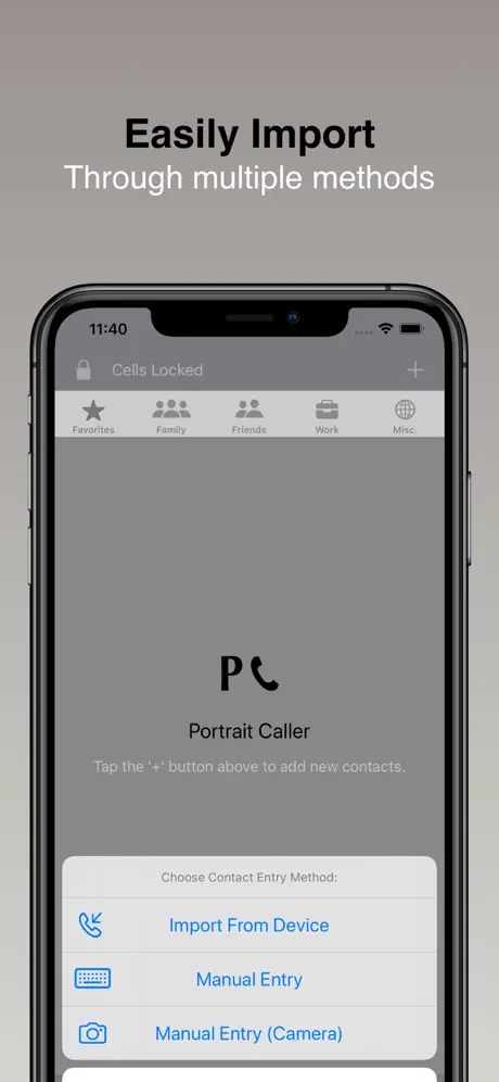 Portrait Caller