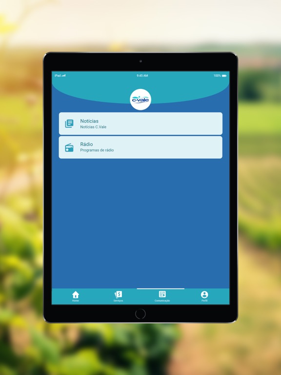 C.Vale Coop. Agroindustrial iPad screenshot