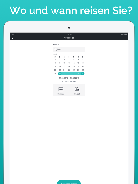 Packr - Die Koffer Packliste iPad screenshot 4