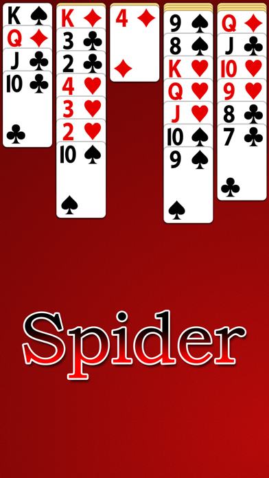 Screenshot #1 pour Odesys Spider Solitaire