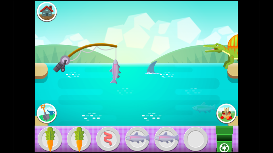 #5. Dino Dana: Dino Picnic (iOS) 由: Sinking Ship Interactive Inc.