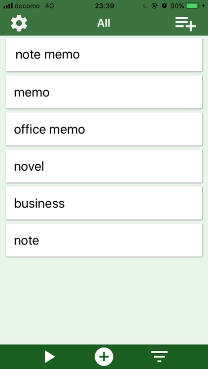 Speak Memo And Audio Text