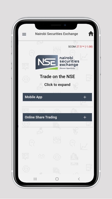 Nairobi Securities Exchange Screenshot