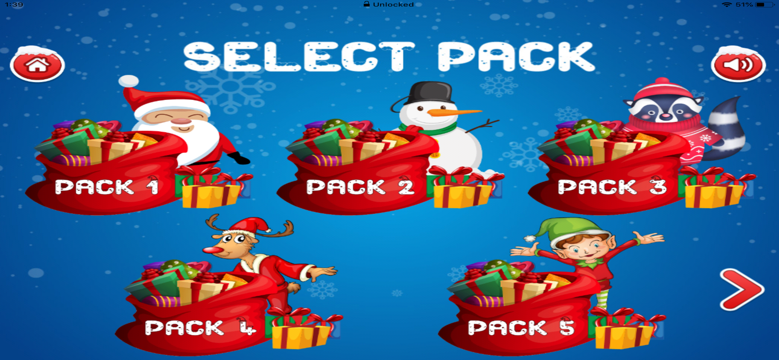 Christmas Jigsaw Kids Game