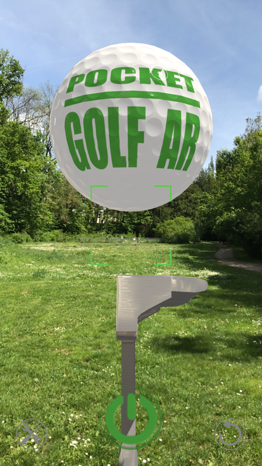 #3. [AR] Pocket Golf (iOS) 由: Philippe Zay