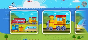 Train Puzzles for Kids screenshot #2 for iPhone