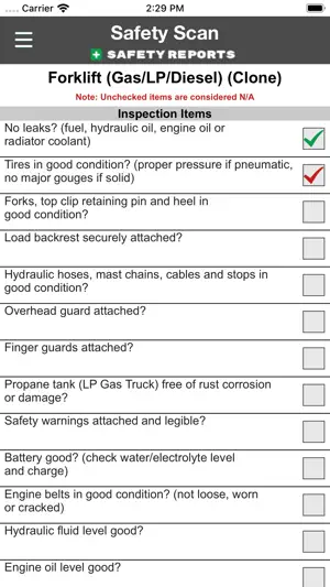 Safety Reports Scan App | SR screenshot 4