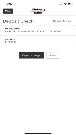 Kleberg Bank Mobile screenshot 3