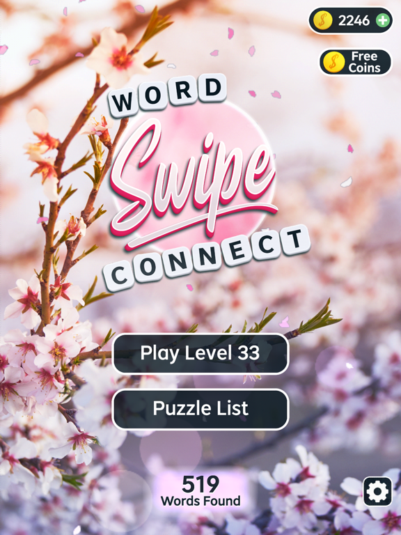 Word Swipe Connect: Crossword iPad screenshot 10 - Games app