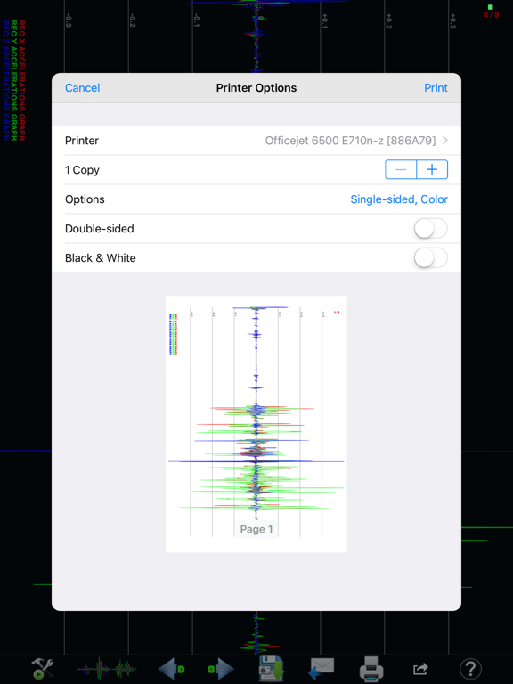 Screenshot #6 pour myVibrometer HD