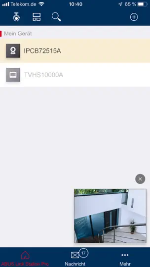 Screenshot von Link Station Pro auf dem iPhone 1