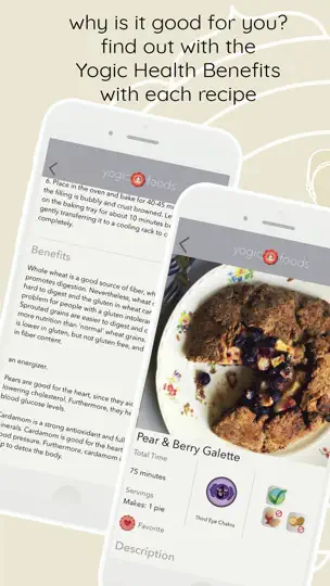 Captura de pantalla de Yogicfoods - Global Recipes en iPhone 4
