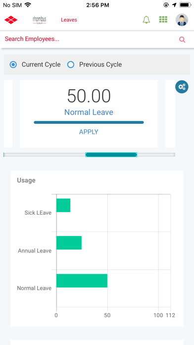 App screenshot