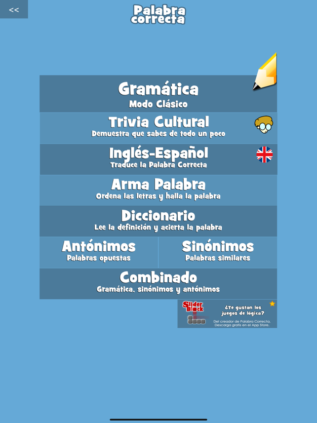 Palabra Correcta Screenshot