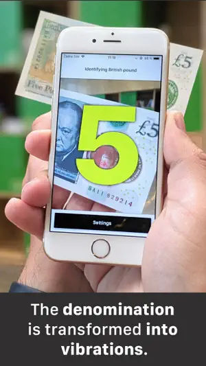 Cash Reader for the Blind screenshot 2