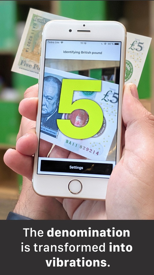 #2. Cash Reader for the Blind (iOS) 由: Cash Reader s.r.o.