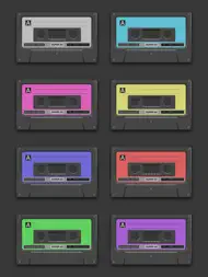 Audio Tape HD ipad bilder 3