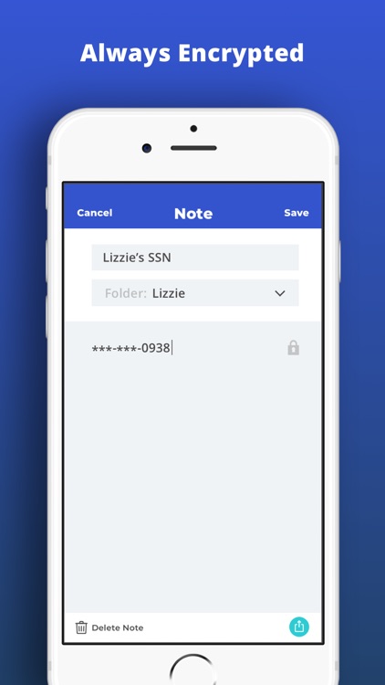 LockBox - My Secure Notes