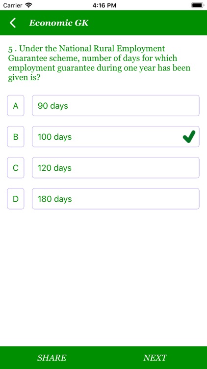 Economic Quiz With Lesson screenshot-3