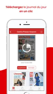 centre presse le journal iPhone Captures Décran 3